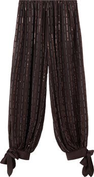 MANGO Sequin Harem Pants