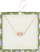 Leith Pavé Spinner Pendant Necklace