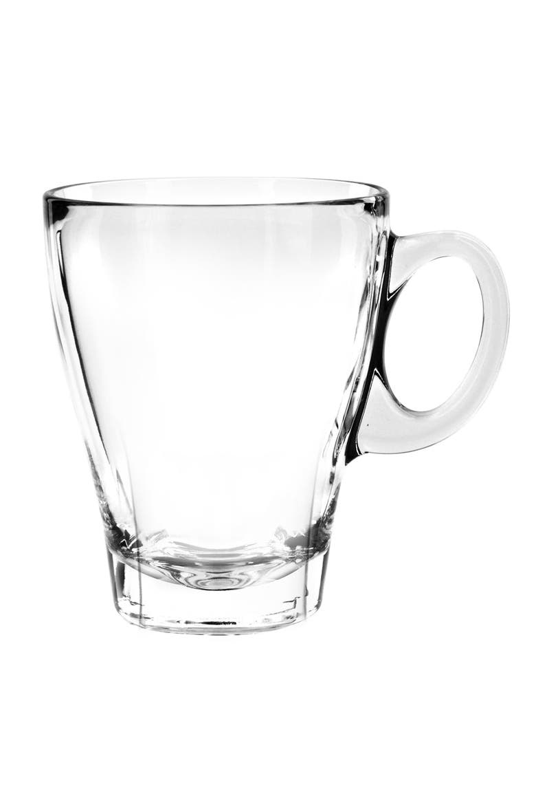Glass Americano Coffee Cup - 12oz - Set of 6, Alternate, color, Clear