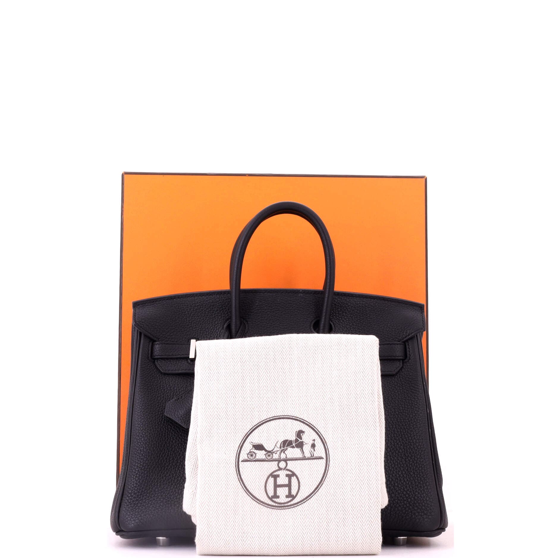 Birkin Handbag Black Togo with Palladium Hardware 25, Alternate, color, Black