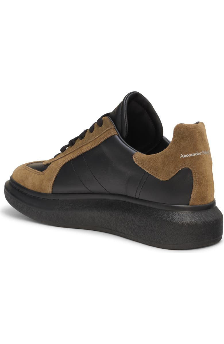 McQueen Retro Sneaker, Alternate, color, Black/ Mud