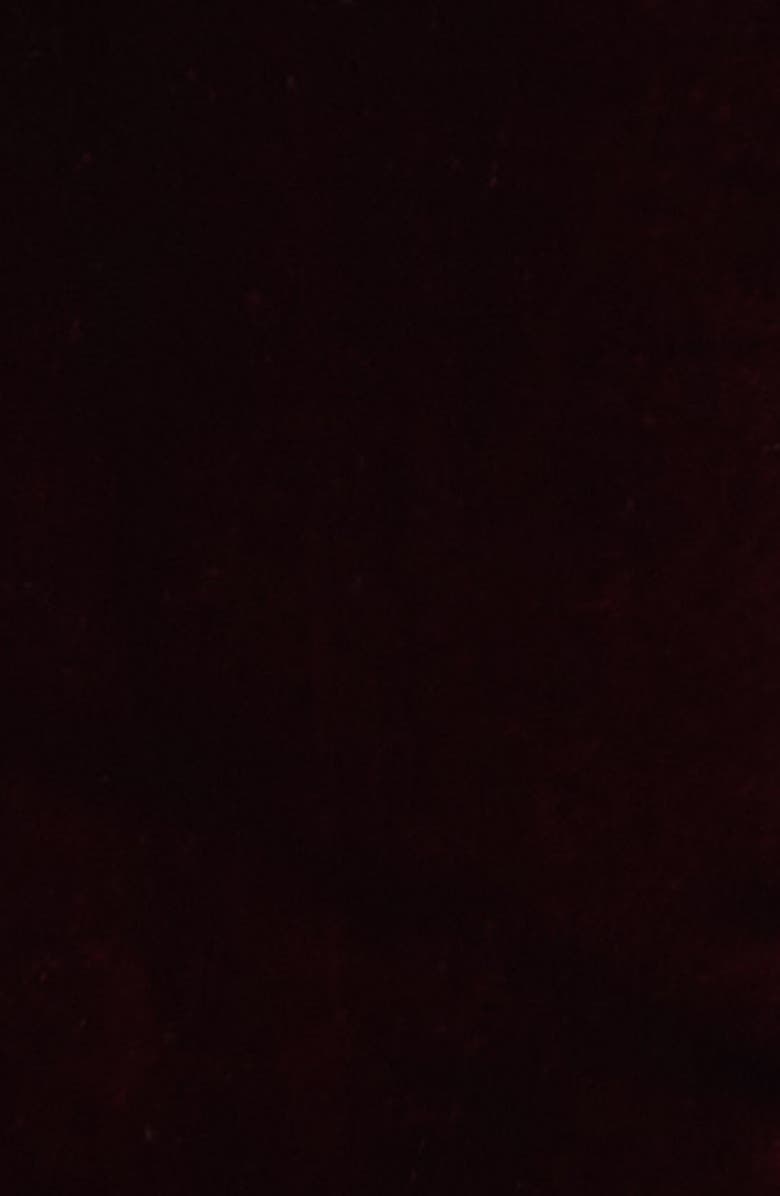 L'AGENCE Marie Double Breasted Velvet Blazer, Alternate, color, Dark Port