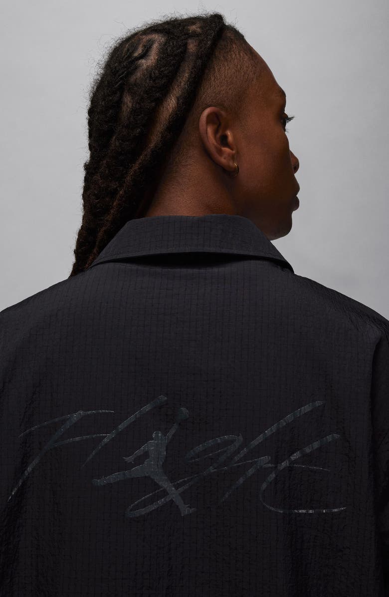 Jordan Nylon Coach's Jacket, Alternate, color, 