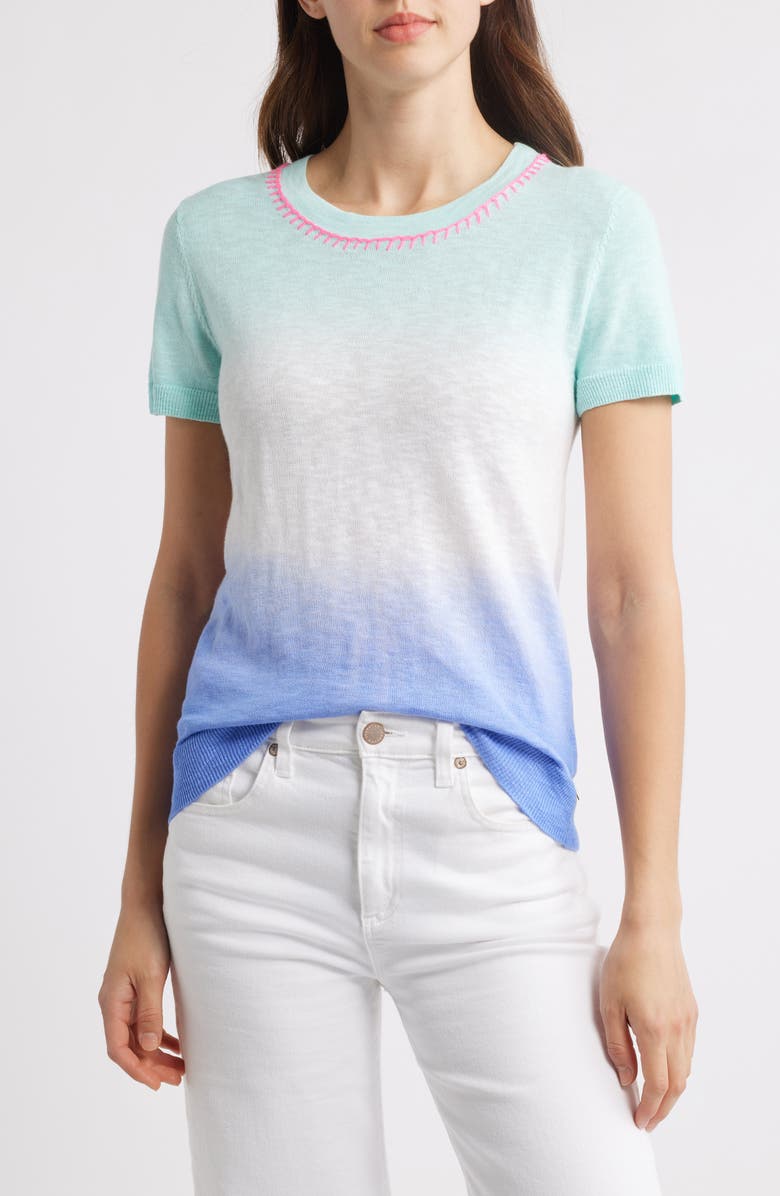 Hatley Ocean Dip Dye Graphic T-Shirt, Main, color,