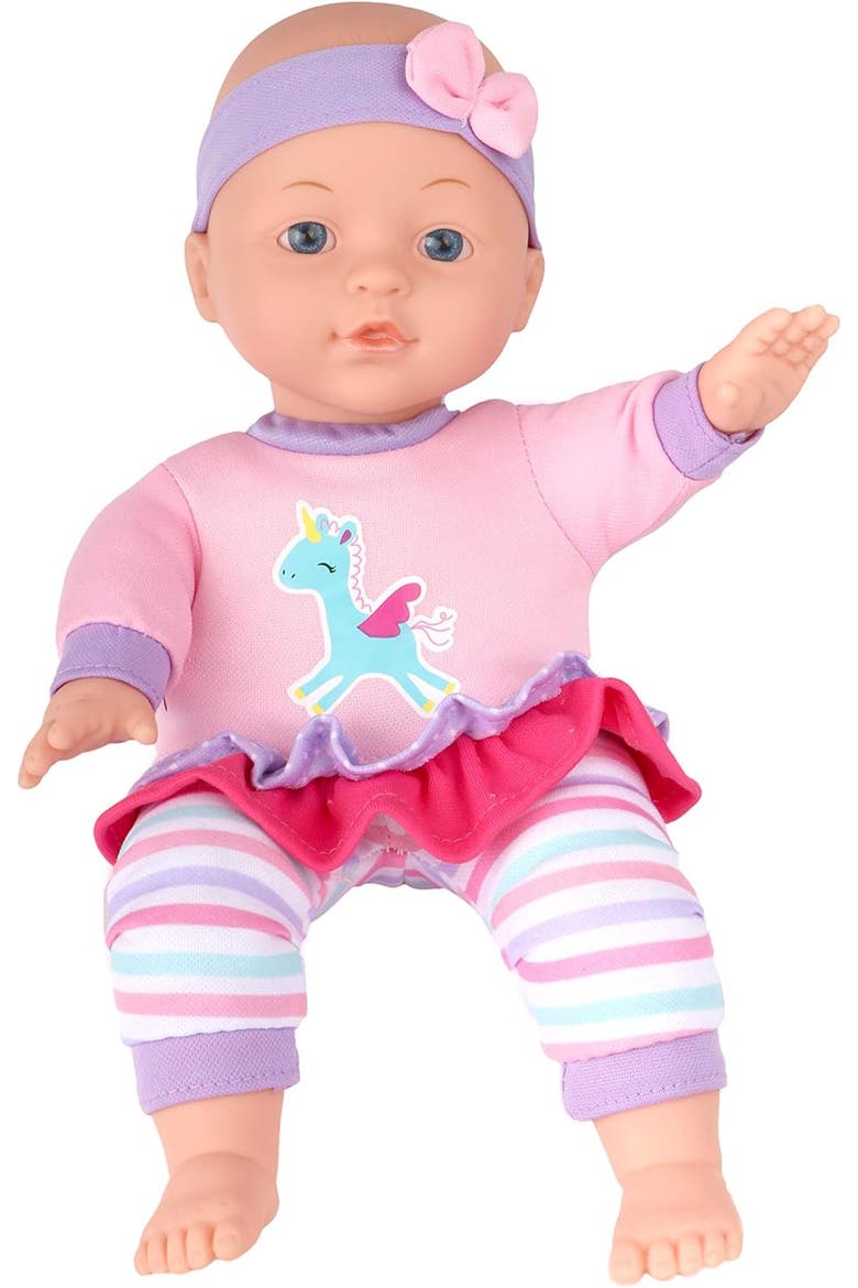 Baby Doll Care Gift Set With Stroller For 12 Inch Dolls, Alternate, color, Multicolored