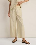 Haven Well Within Organic Cotton Linen Barrel Leg Pants