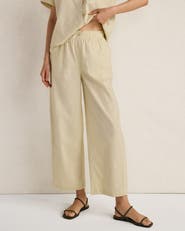 Haven Well Within Organic Cotton Linen Barrel Leg Pants