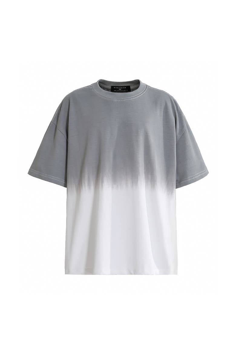 Gradient Fade Crew Tee, Main, color, Grey