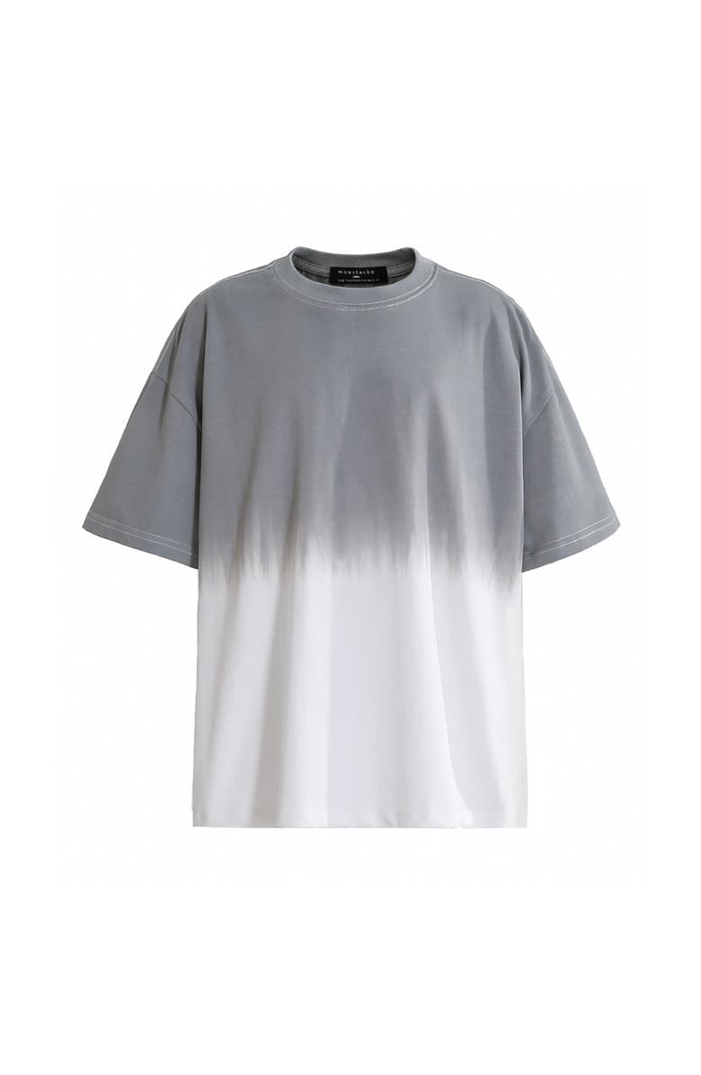 MOUSTACHE Gradient Fade Crew Tee, Main, color, Grey