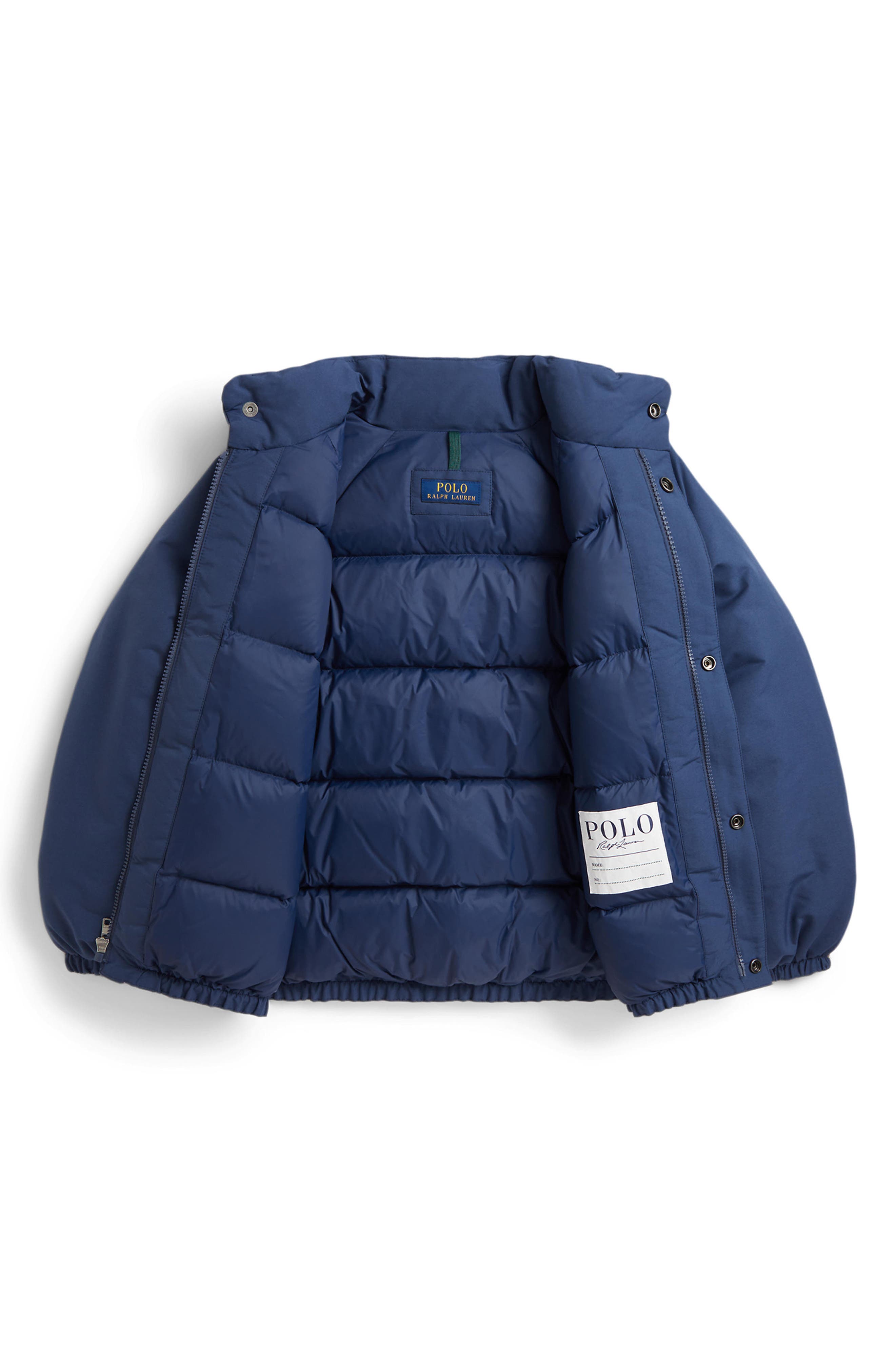 Polo Ralph Lauren Kids' Recycled Polyester Down & Feather Fill Bomber ...