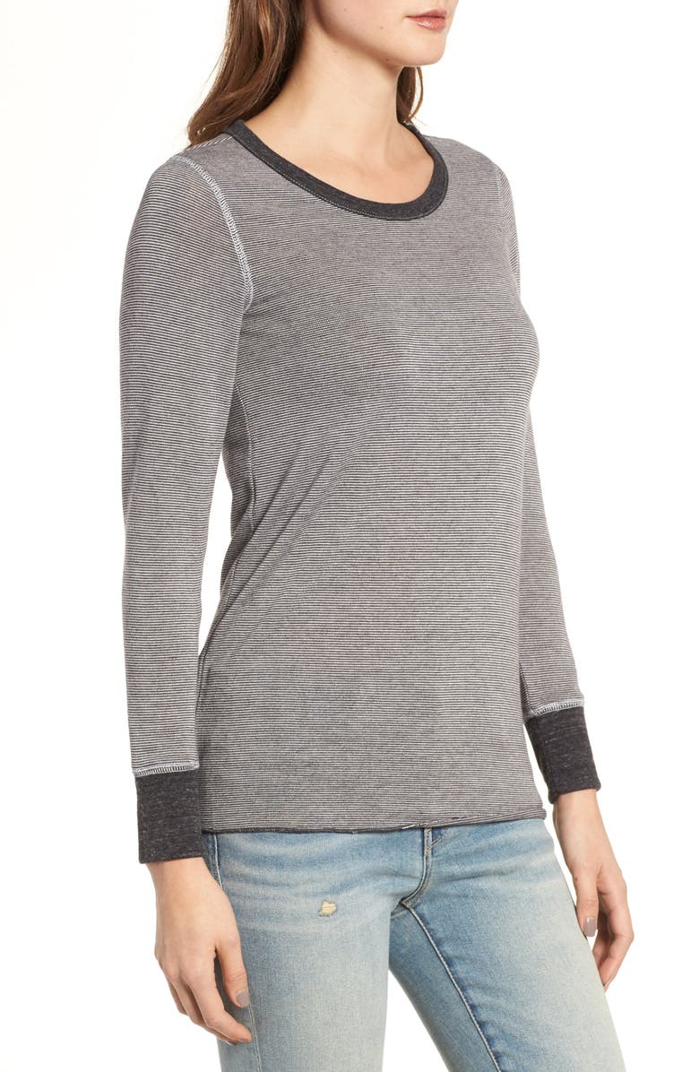 Treasure & Bond Old School Thermal Tee, Alternate, color, 