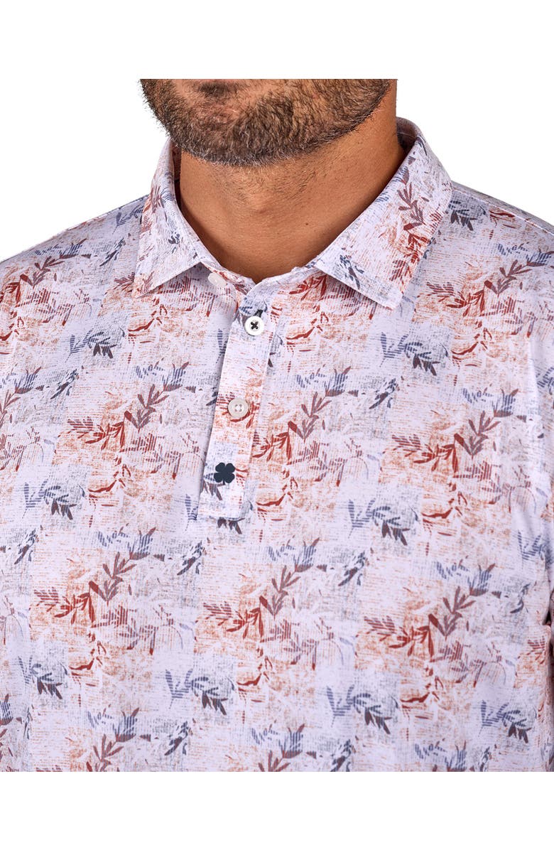 Black Clover Lucky Oasis Polo, Alternate, color, Vanilla