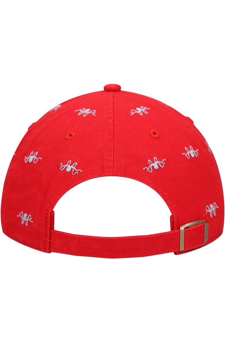 '47 Women's '47 Red Detroit Red Wings Confetti Clean Up Logo Adjustable Hat, Alternate, color, 