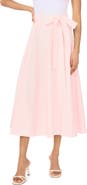 Parker Side Tie Midi Skirt