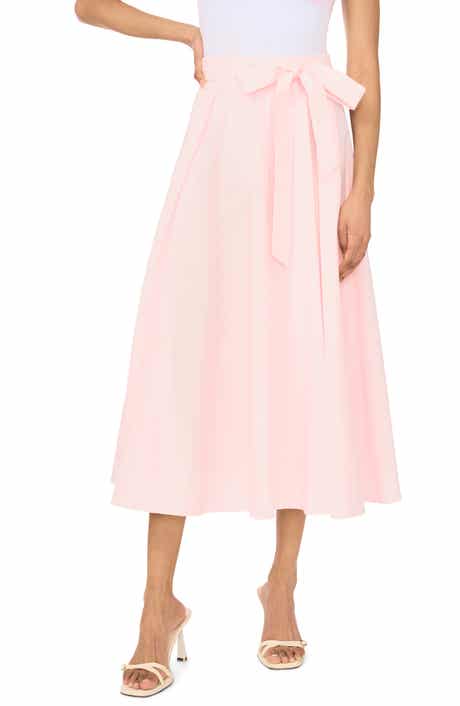 Parker Side Tie Midi Skirt
