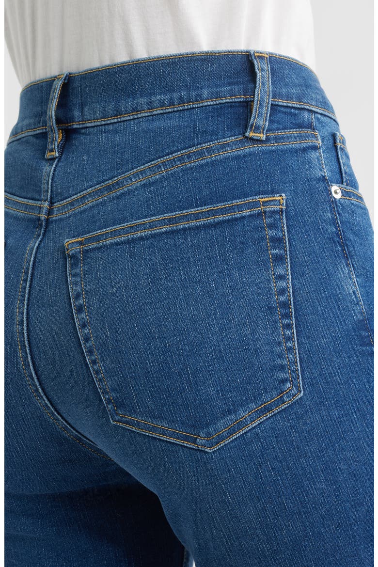 Pixie Le Sleek Straight High Waist Ankle Straight Leg Jeans, Alternate, color, FEMMA
