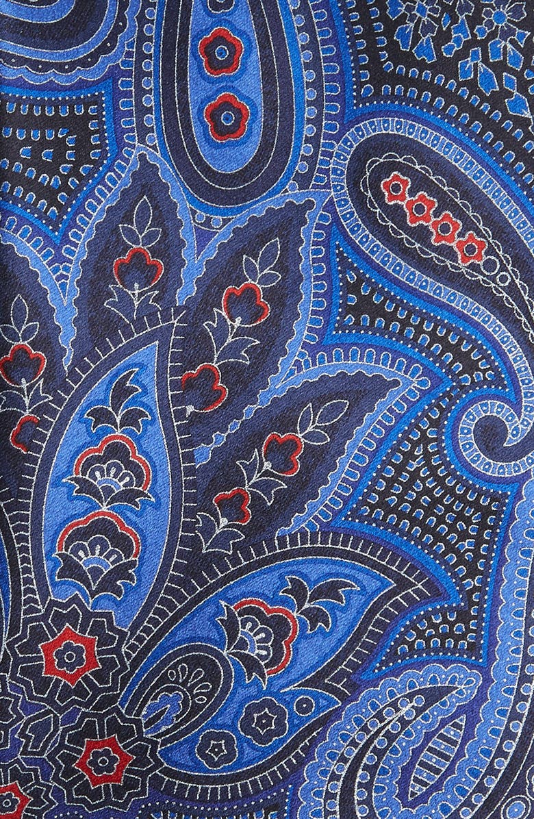 ZEGNA Ermenegildo Zegna Paisley Silk Tie, Alternate, color,