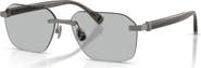 Brunello Cucinelli 57mm Rectangle optical glasses