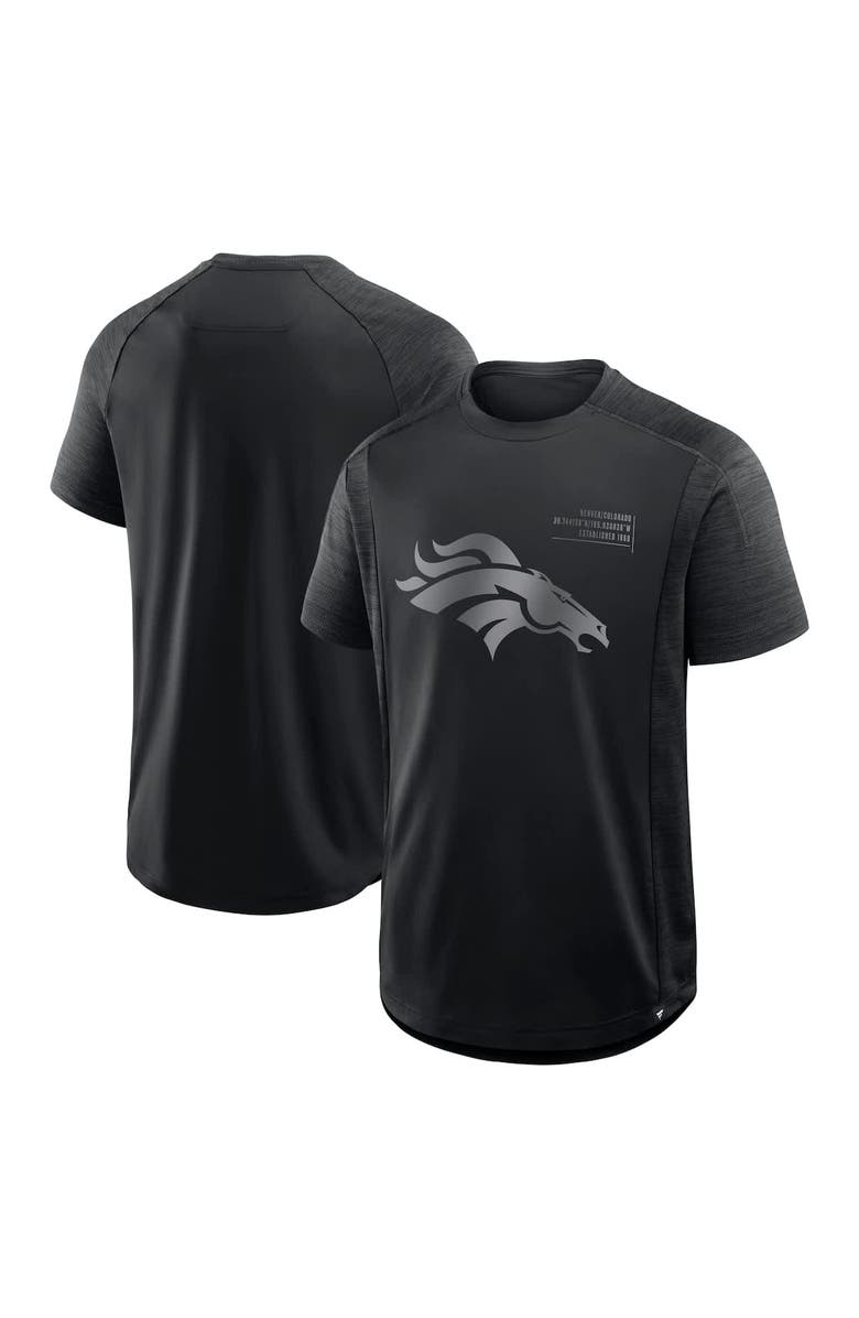 FANATICS Men's Fanatics Black Denver Broncos Deceptive Juke T-Shirt, Alternate, color, Black