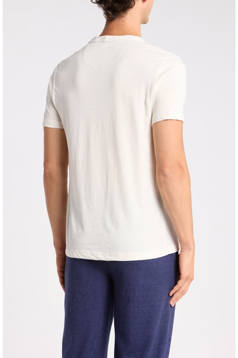 Jersey Henley T-Shirt, Alternate, color, SNOW WHITE