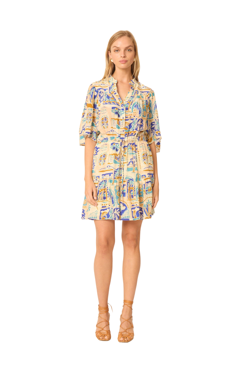 Gilner Farrar Adelyn Dress, Main, color, Seychelles