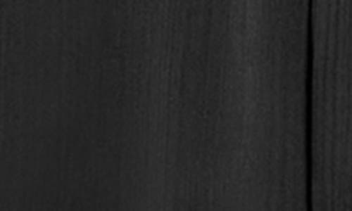 City Chic Cherrie Tie Belt Long Sleeve Satin Minidress In Black
