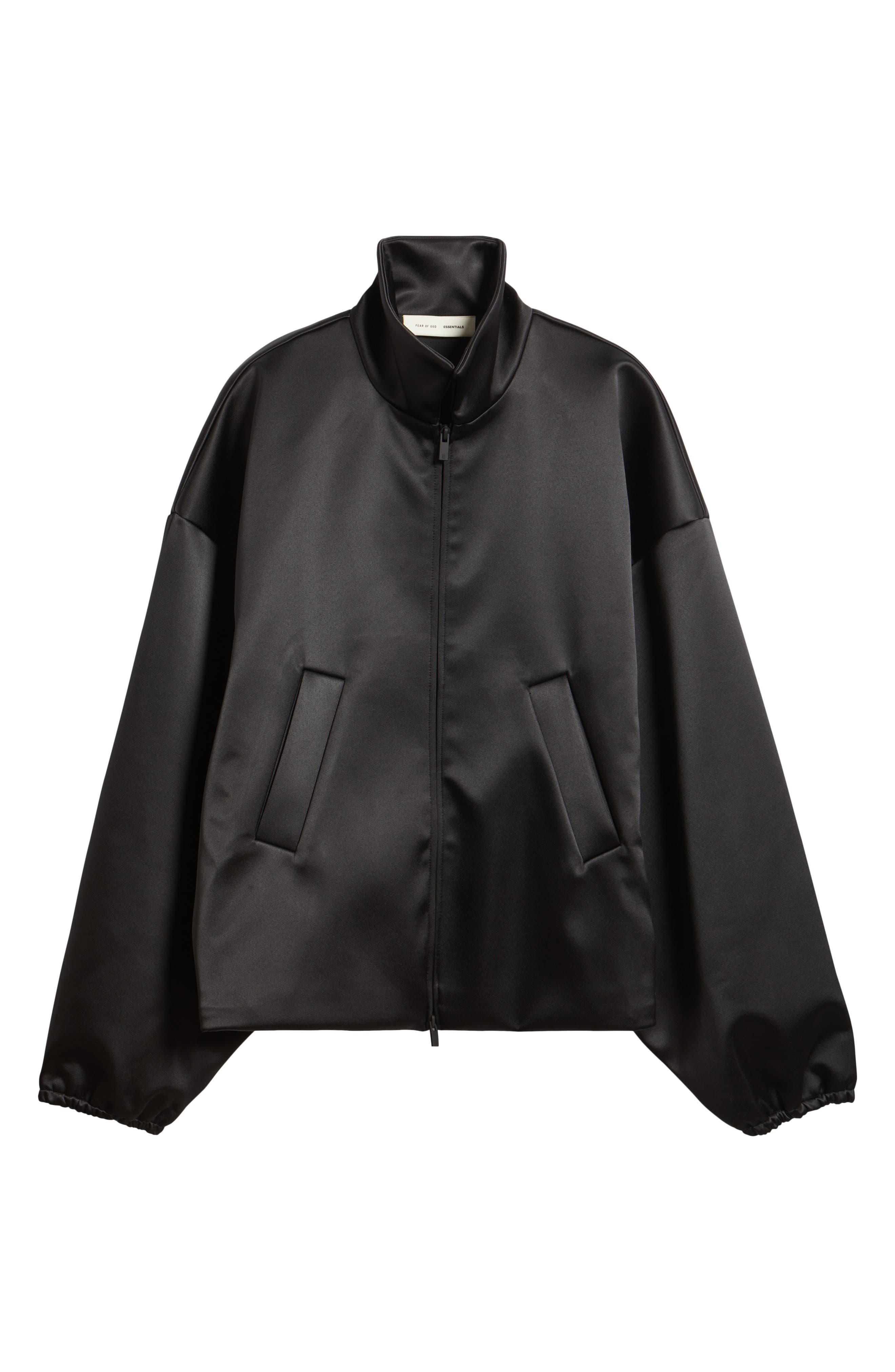 Bonded Satin Bomber Jacket (Men) | Nordstrom