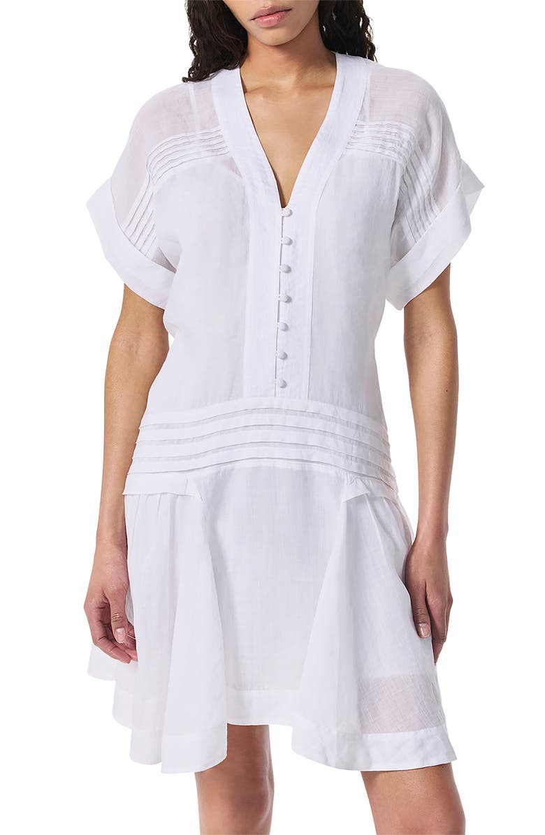 rag & bone Viviana Pintuck Dress, Alternate, color, 