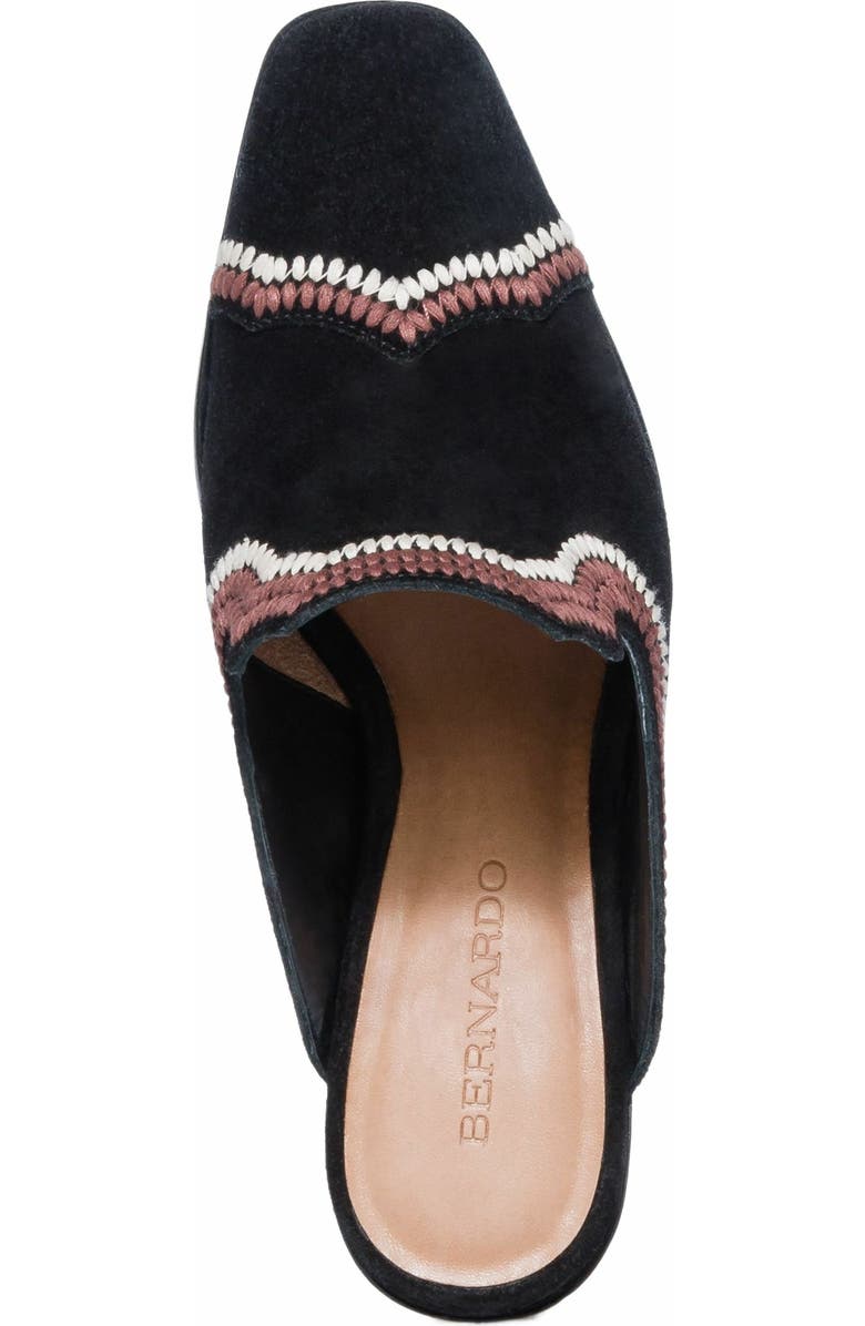 Bernardo Footwear Brooklyn Embroidered Mule, Alternate, color,