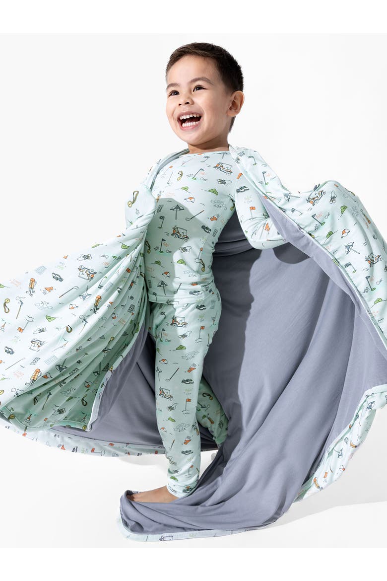 Kids' Golf Set of 2 Piece Pajamas, Alternate, color, Golf