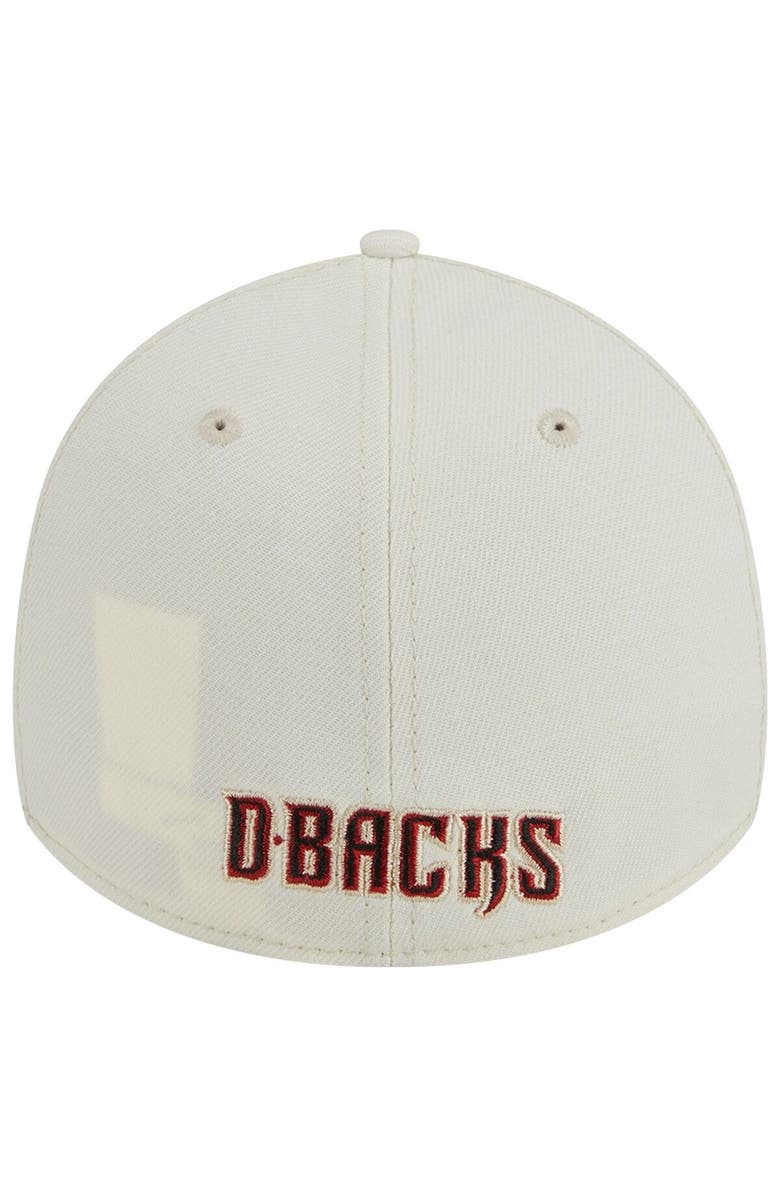 New Era Men's New Era Cream Arizona Diamondbacks Chrome Team Classic 39THIRTY Flex Hat, Alternate, color, 