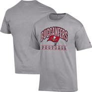 Champion Men's Champion Heather Gray Tampa Bay Buccaneers Football T-Shirt