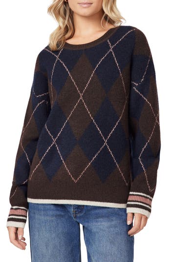 Scotch & Soda Crewneck Pullover Sweater In Blue