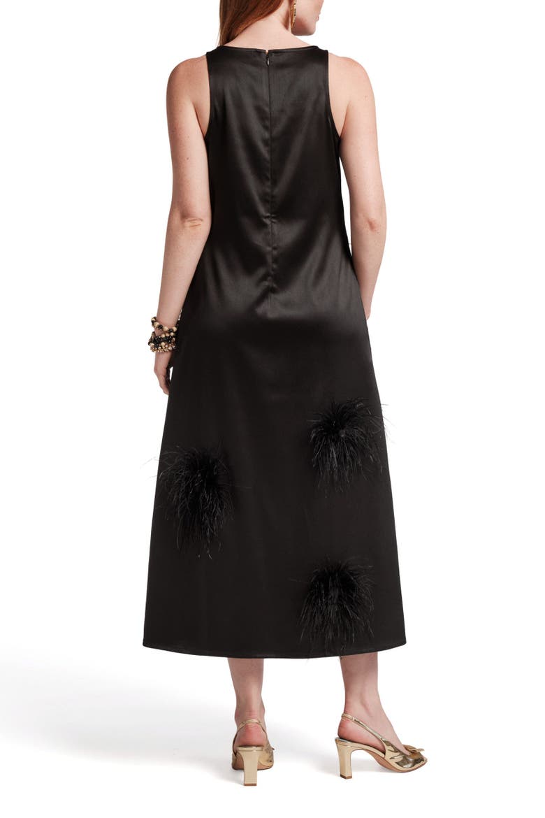 Francesca Maxi Dress, Alternate, color, Black