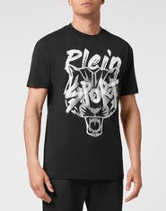 PLEIN SPORT T-Shirt Round Neck Tiger Men