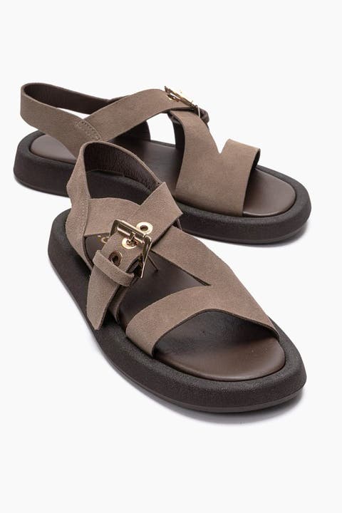 Roven Leather Sandal