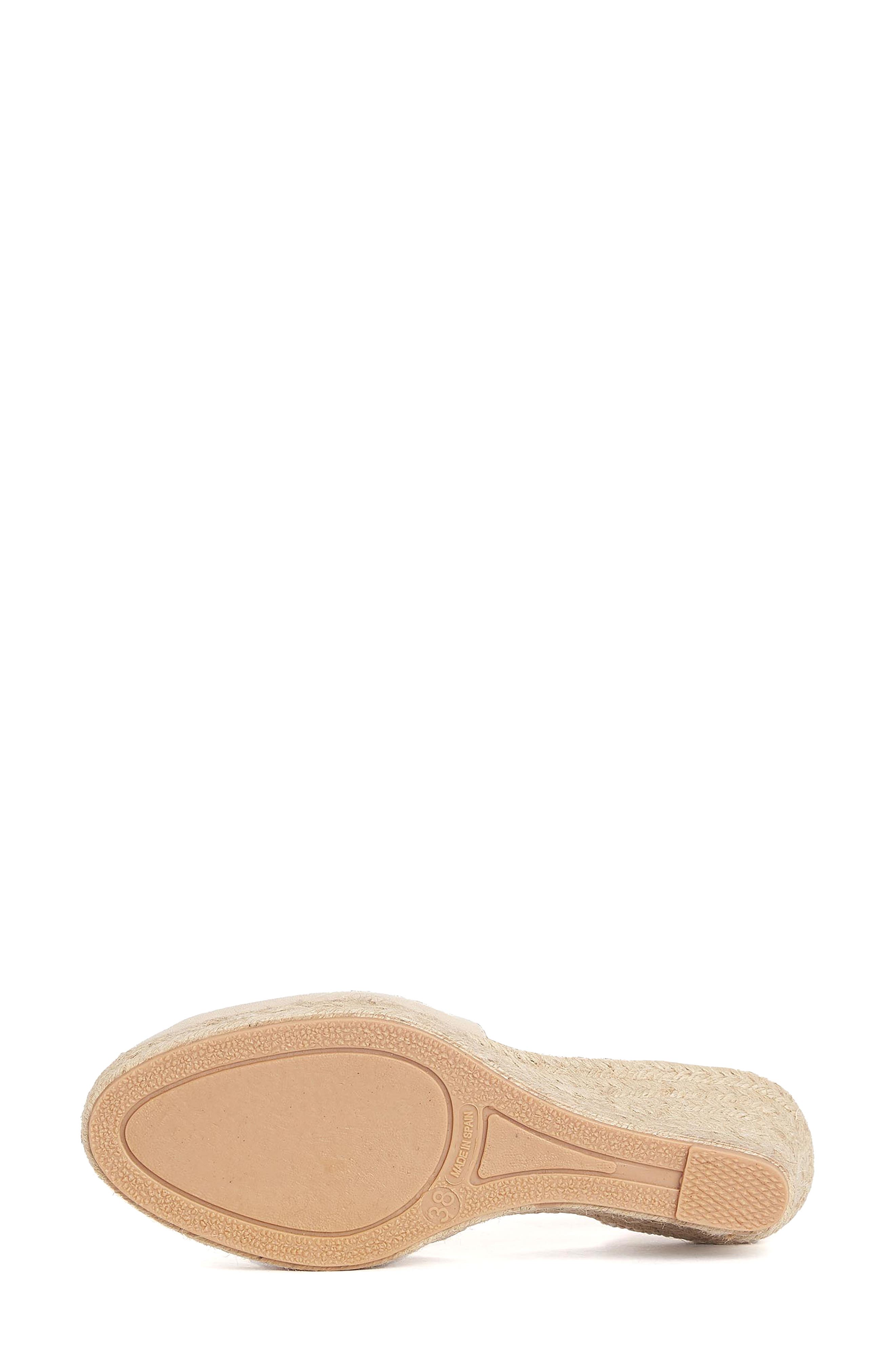 Barbour Juana Ankle Wrap Espadrille Wedge d'Orsay Pump, Alternate, color, 