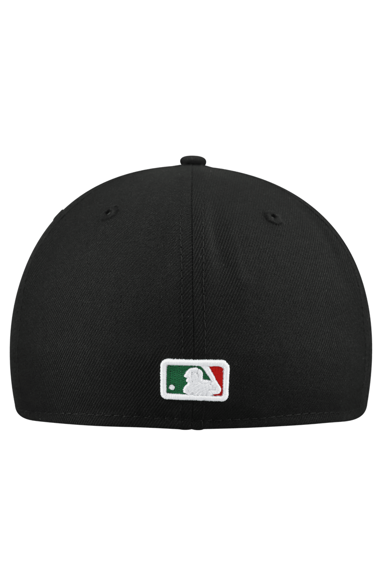 New Era Men's New Era Black Los Angeles Dodgers Mexico 59FIFTY Fitted Hat, Alternate, color, Black