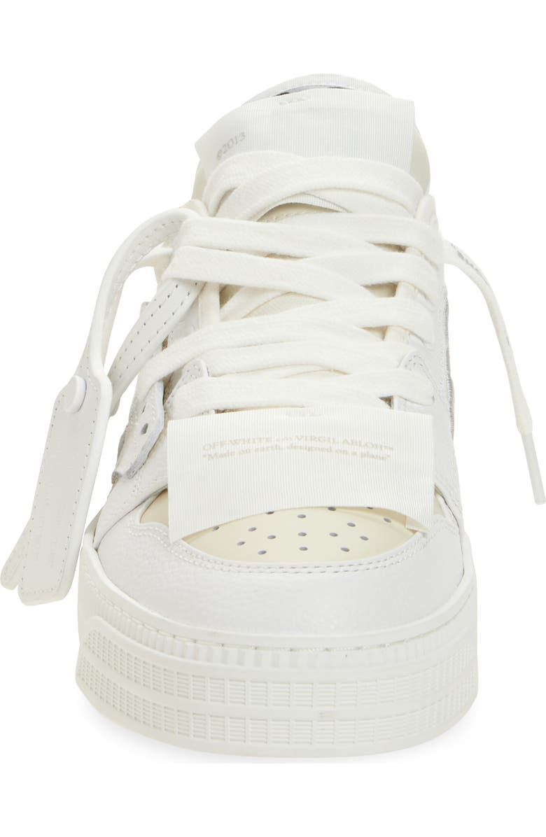 Off-White Low 3.0 Off Court Sneaker, Alternate, color, White - Ivory