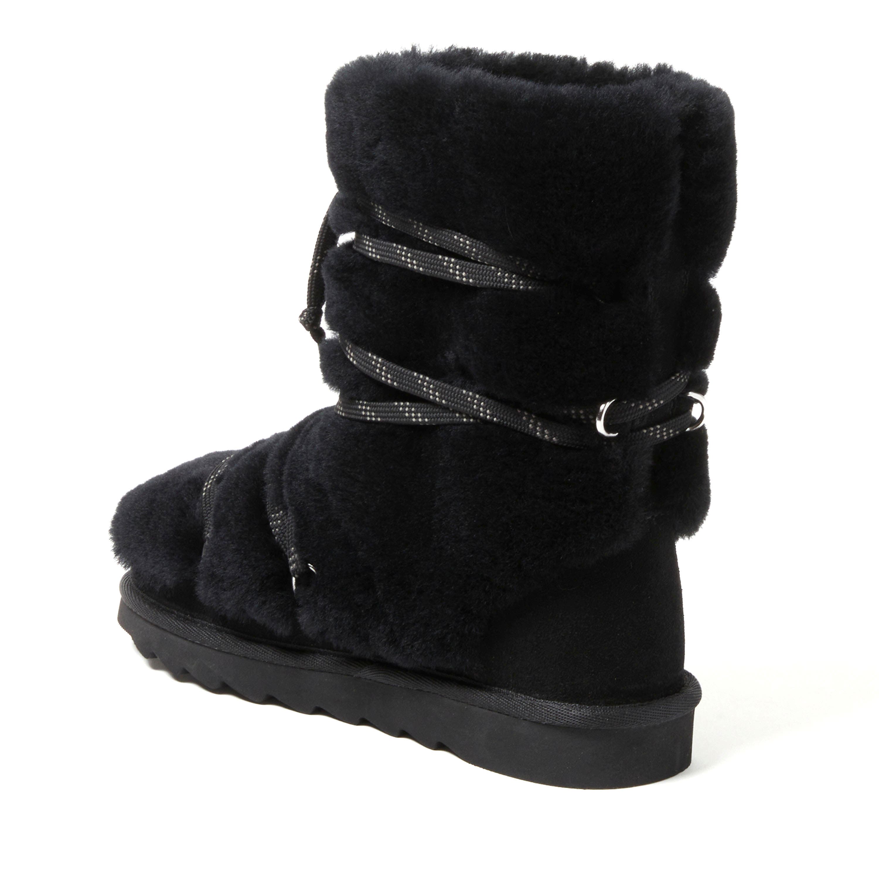 DEARFOAMS Fireside Kalamunda Genuine Shearling Bootie, Alternate, color, 