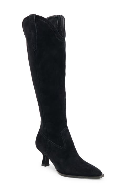 Ariana Knee High Western Boot (Women)