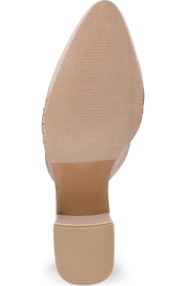 Tahari Santorini Knit Mule, Alternate, color, Natural