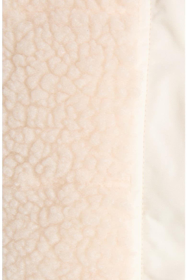 Faux Shearling Vest, Alternate, color, WHITE
