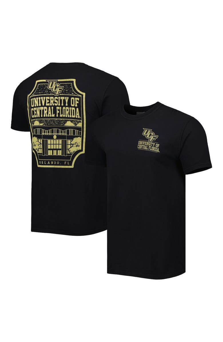 IMAGE ONE Men's Black UCF Knights Logo Campus Icon T-Shirt, Alternate, color, 
