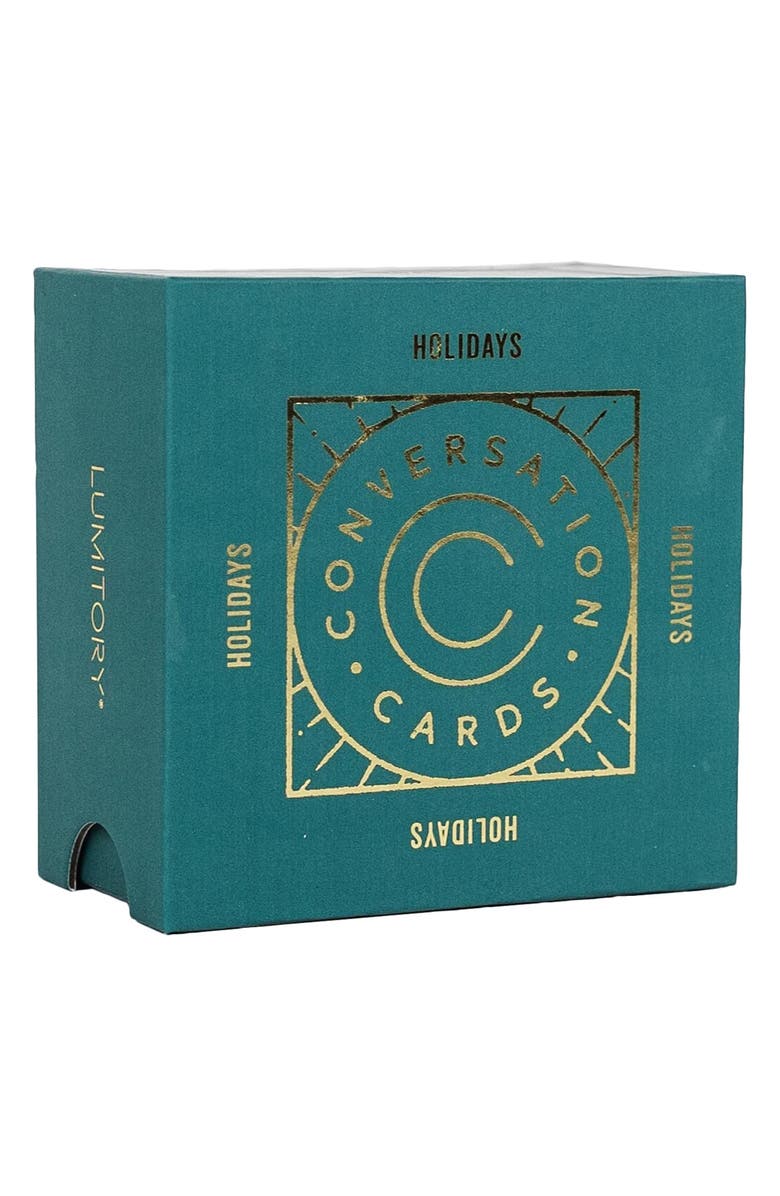 Lumitory Holiday Conversation Cards, Main, color, Fern