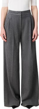 Another Tomorrow Pleated Trouser