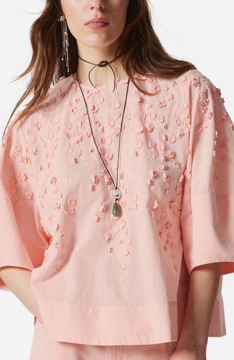 Floral Embroidered Top