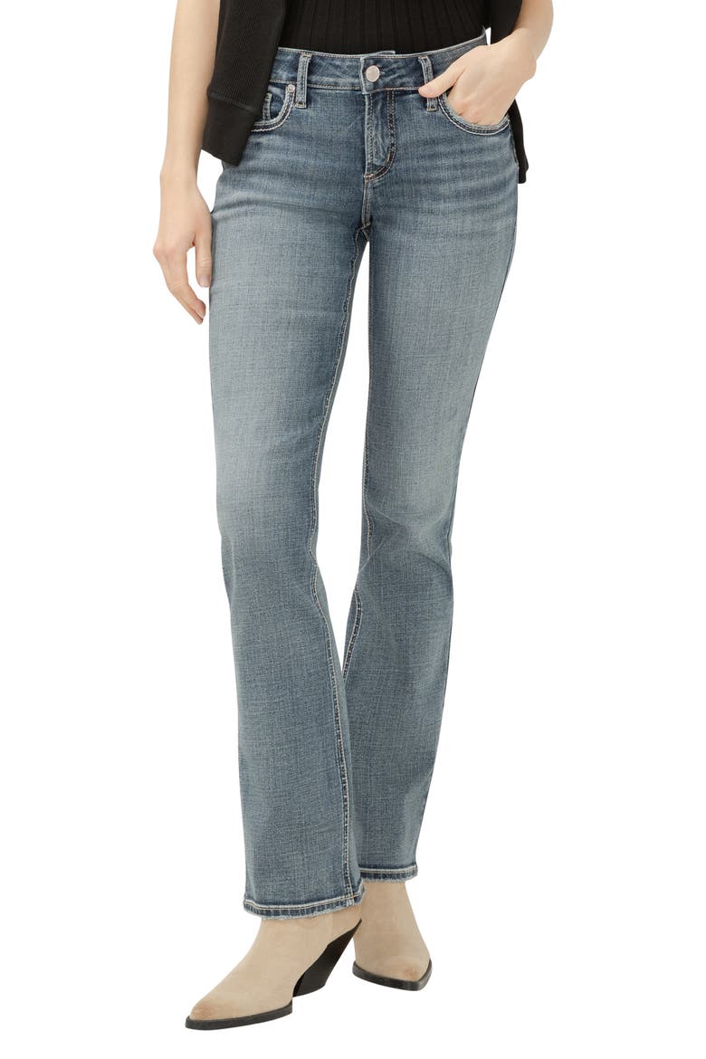 Elyse Slim Straight Leg Jeans, Main, color, BETTY