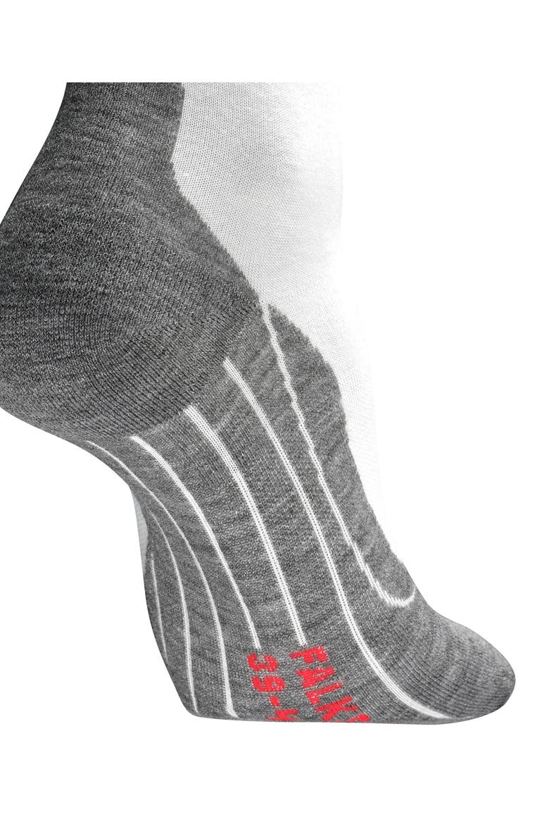 RU4 Endurance Running Socks, Alternate, color, White-Mix