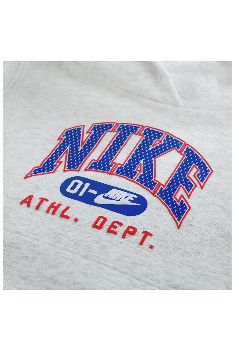 Kids' Nike Hoodie & Sweatpants Set, Alternate, color, BIRCH HEATHER